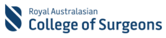 The Royal Australasian College of Surgeons